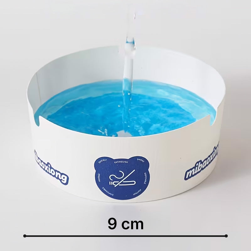 Scrumieră cu gel de unică folosință - set x10 bucăți